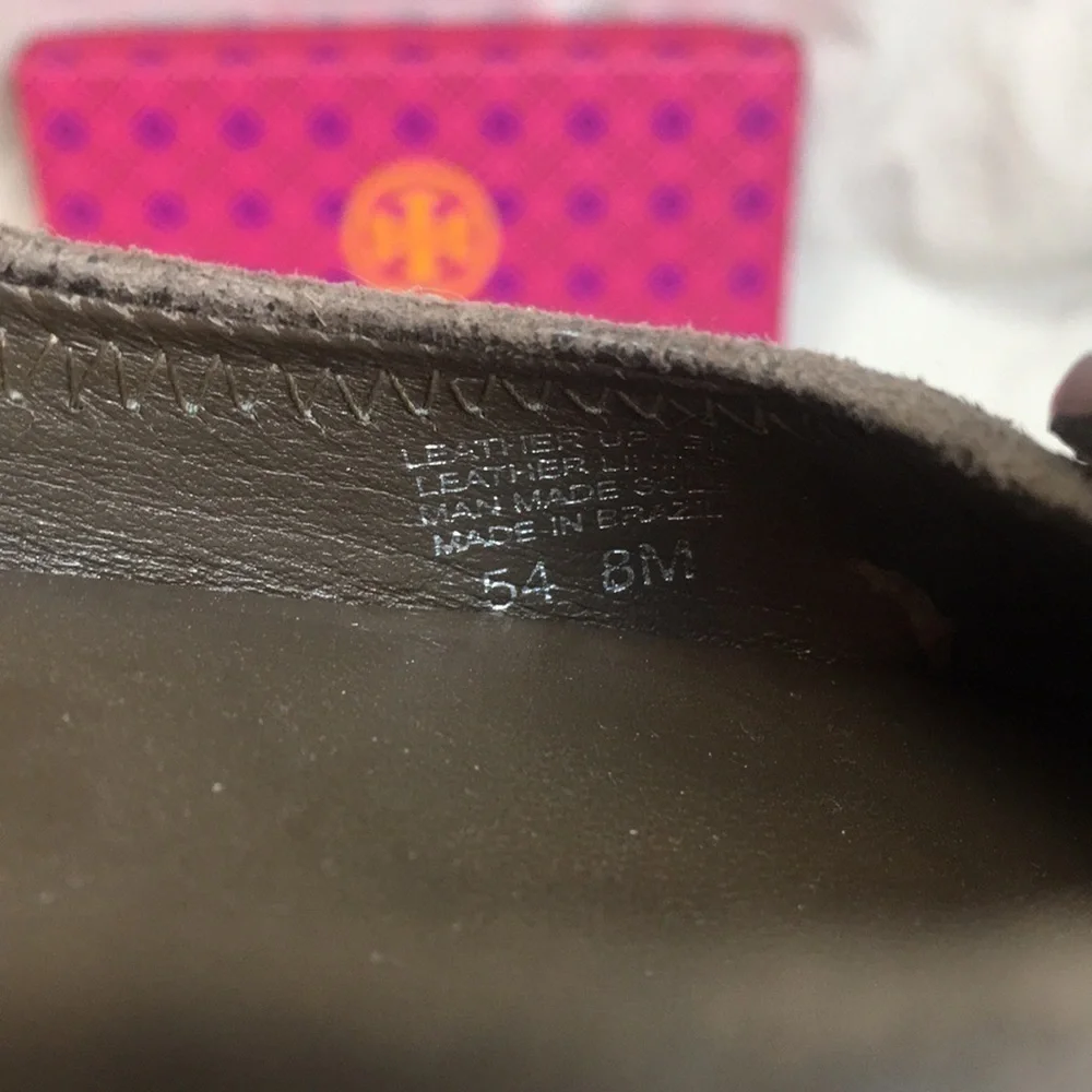 Tory Burch Reva suede Aviator 8
